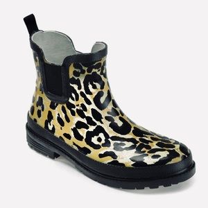 NIB Journee Collection Leopard Tekoa Rain Boot